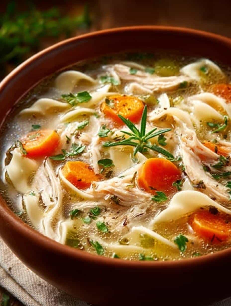 Chicken Noodle Soup: 7 Steps for Ultimate Comfort Food - Chicken Noodle Soup - additional detail