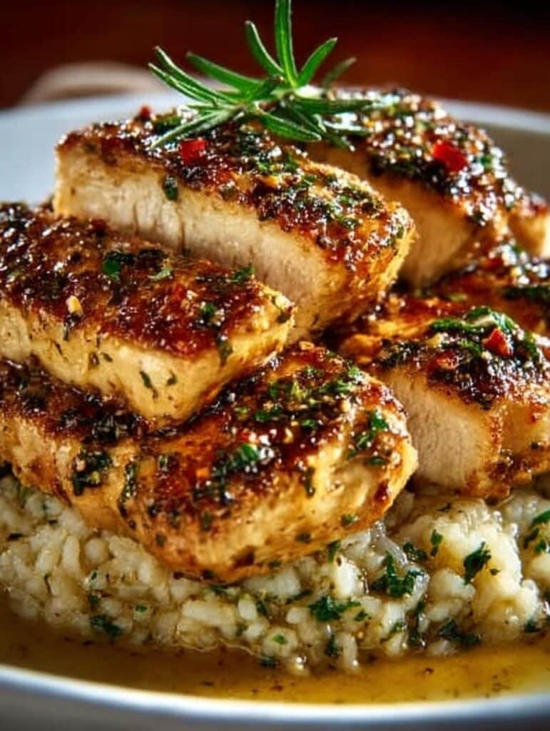 Chicken with Garlic Parmesan