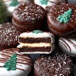 Chocolate Dipped Oreos Winter