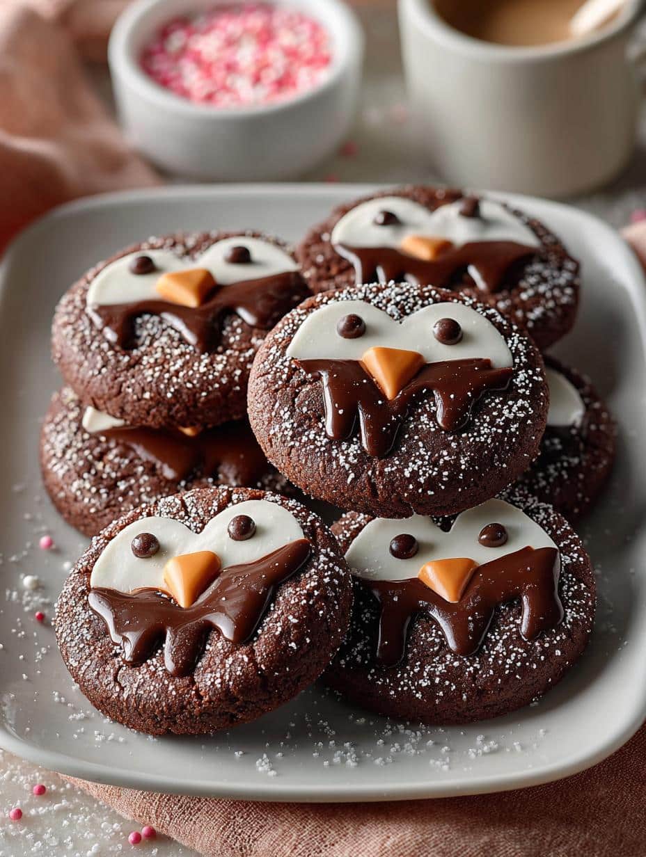 Delicious Chocolate Penguin Cookies to Delight Everyone - Chocolate Penguin Cookies - main visual representation