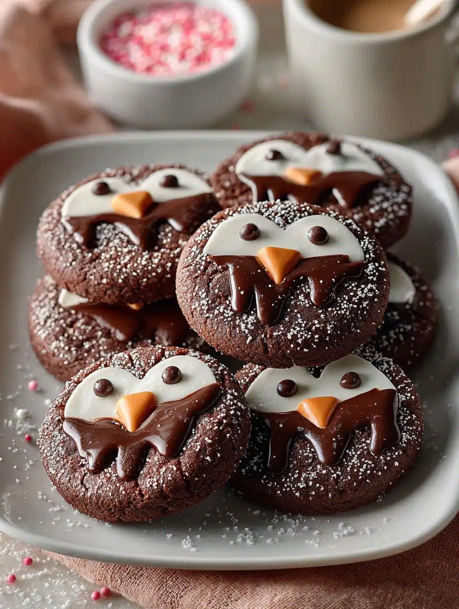 Delicious Chocolate Penguin Cookies to Delight Everyone - Chocolate Penguin Cookies - main visual representation