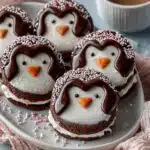 Chocolate Penguin Cookies
