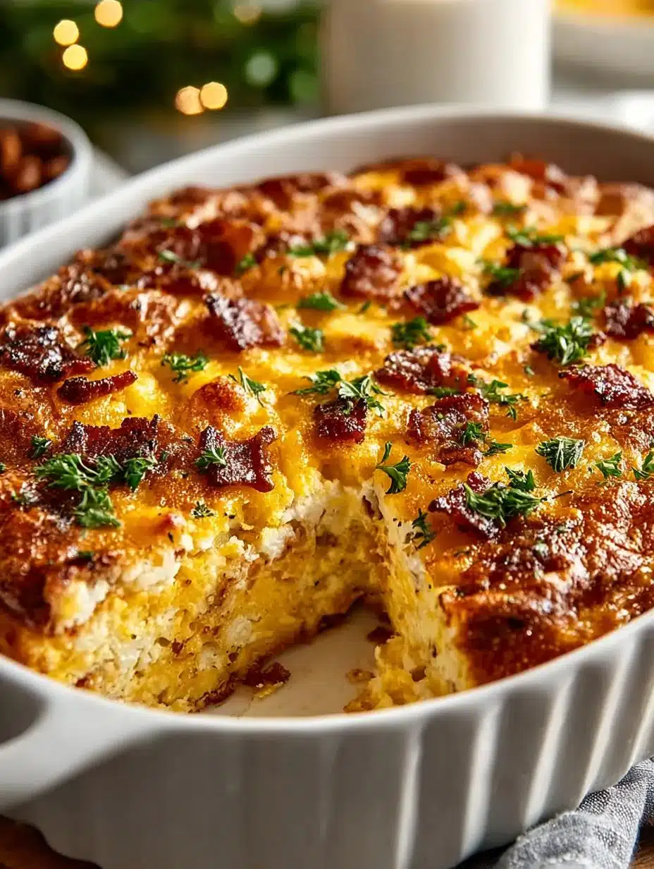 Mouthwatering Christmas Breakfast Casserole for Holiday Mornings - Christmas Breakfast Casserole - additional detail