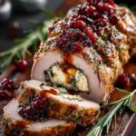 Christmas Stuffed Turkey Tenderloin