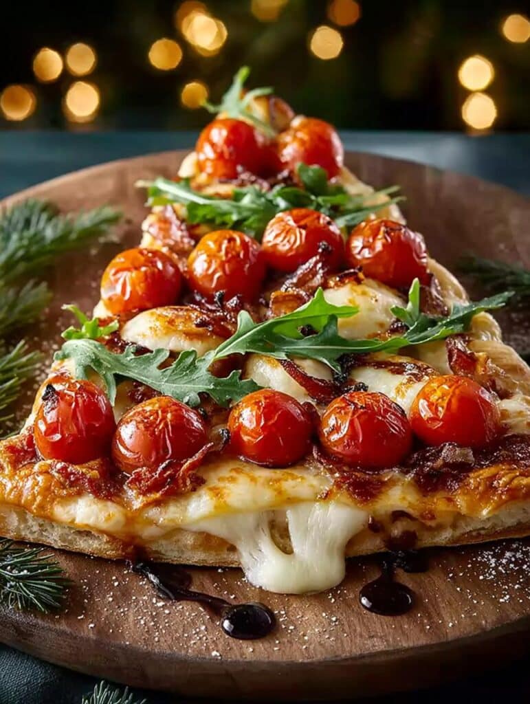Christmas Tree Pizza