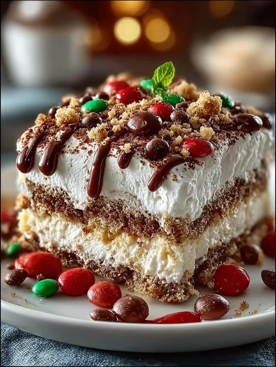 Delicious Cookie Lasagna: A No-Bake Delight - Cookie Lasagna - additional detail