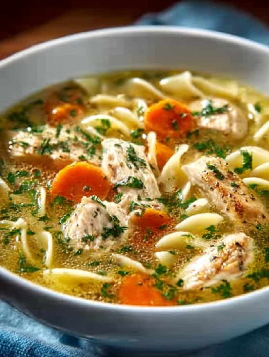Cozy Chicken Noodle Soup: 7 Steps to Comforting Bliss - Cozy Chicken Noodle Soup - main visual representation