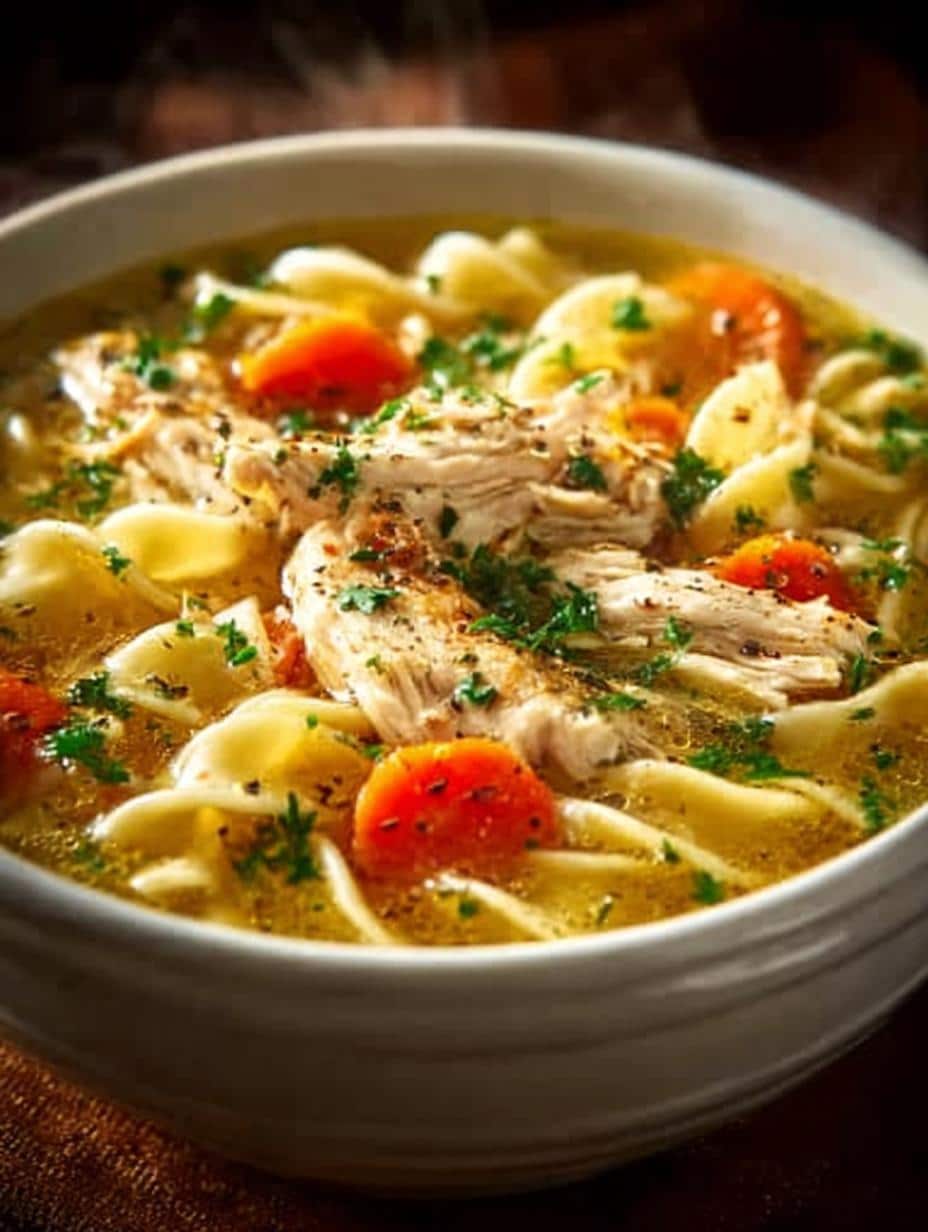 Cozy Chicken Noodle Soup