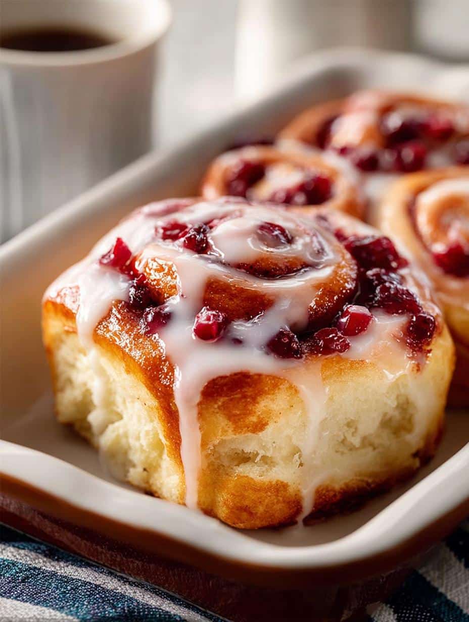 Experience the Best Cranberry Orange Rolls at Home - Cranberry Orange Rolls - main visual representation