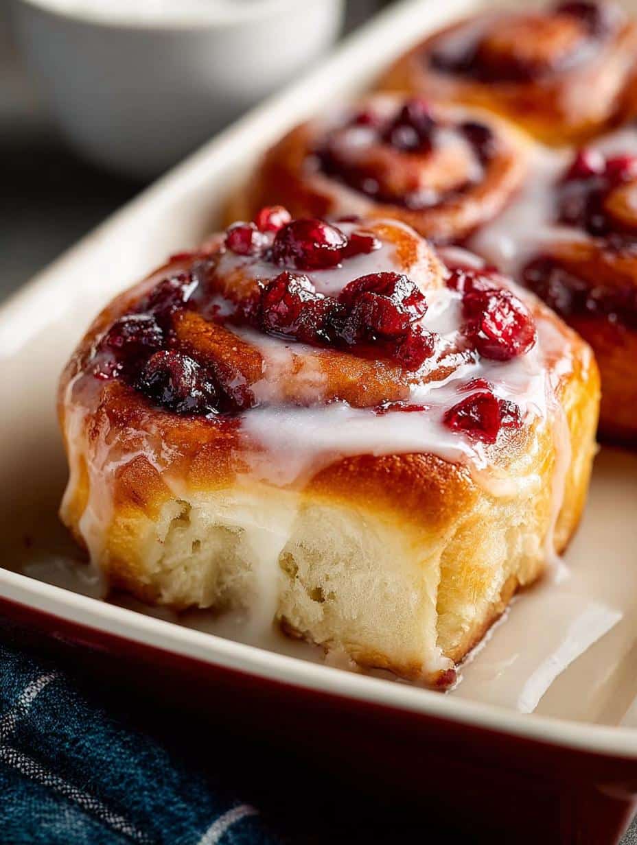 Experience the Best Cranberry Orange Rolls at Home - Cranberry Orange Rolls - additional detail
