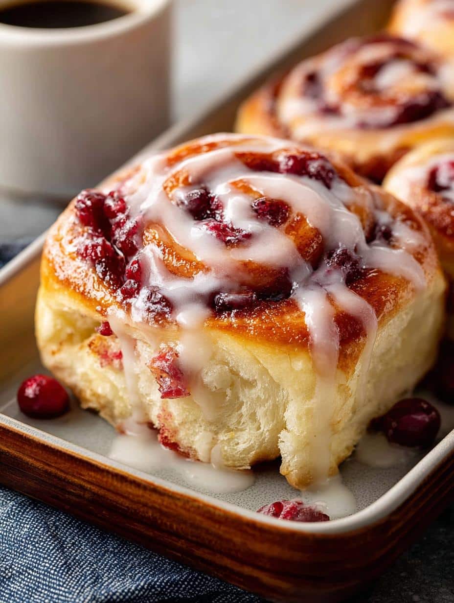 Cranberry Orange Rolls