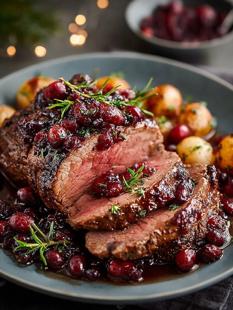 Cranberry Roast Beef