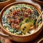 Creamed Spinach with Toasted