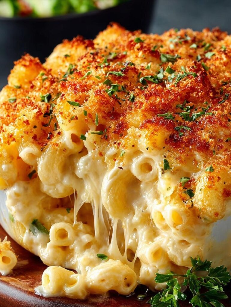 Creamy Baked Mac Cheese
