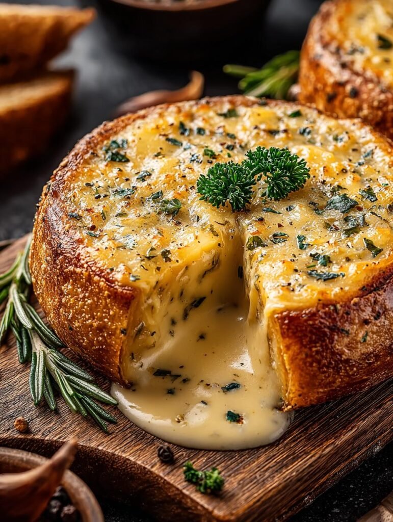 Creamy Cheddar Garlic Herb