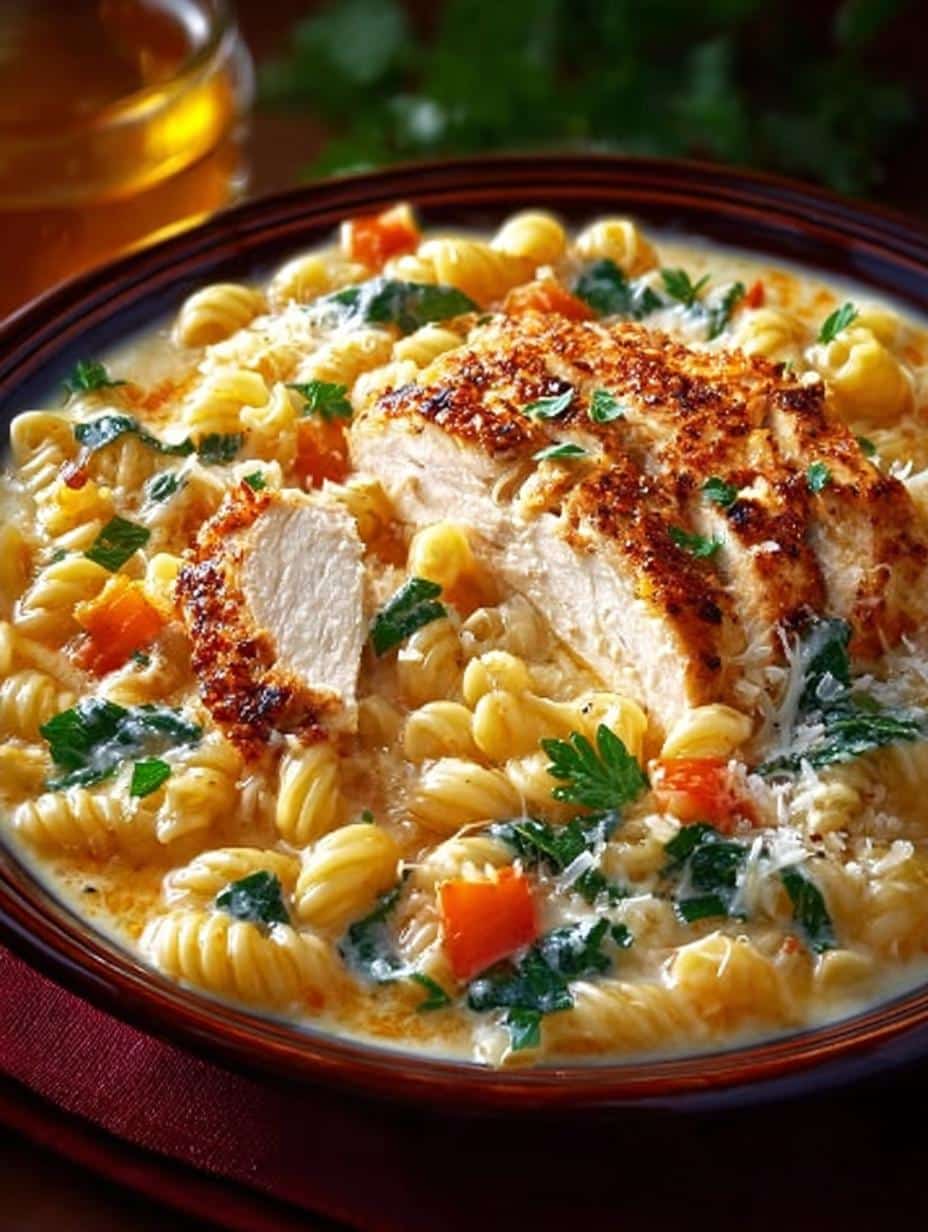 Creamy Chicken Parmesan Pasta: 5 Comforting Reasons to Love - Creamy Chicken Parmesan Pasta - main visual representation