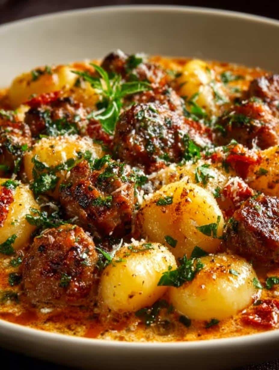 Creamy Italian Sausage Gnocchi: 7 Comforting Steps - Creamy Italian Sausage Gnocchi - main visual representation