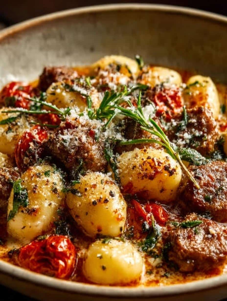 Creamy Italian Sausage Gnocchi