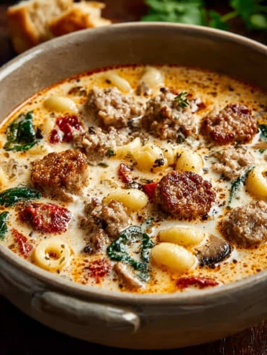 Creamy Italian Sausage Soup: 7 Steps to Comforting Goodness 3 Creamy Italian Sausage Soup: 7 Steps to Comforting Goodness - Creamy Italian Sausage Soup - additional detail