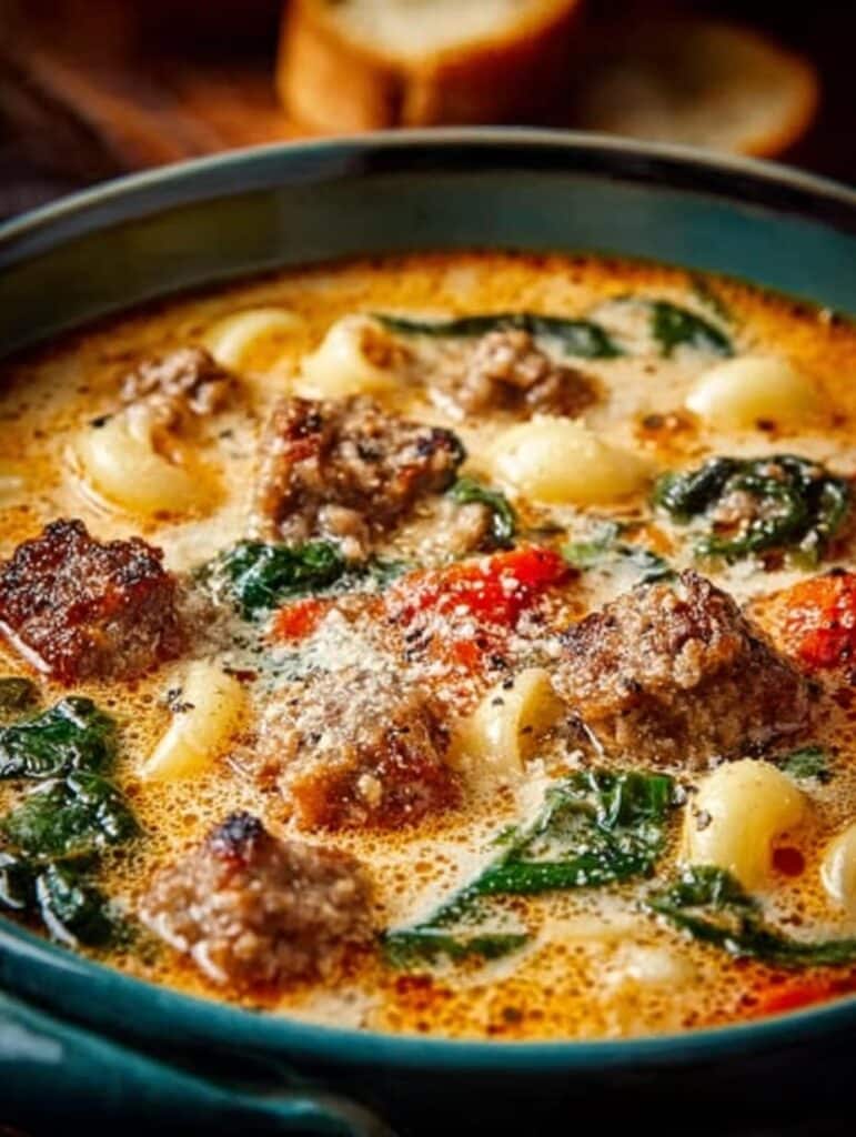 Creamy Italian Sausage Soup