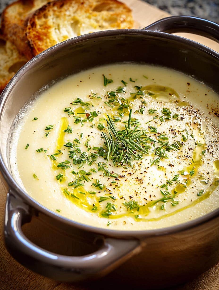 Creamy Potato Leek Soup: 7 Comforting Variations 3 Creamy Potato Leek Soup: 7 Comforting Variations - Creamy Potato Leek Soup - additional detail