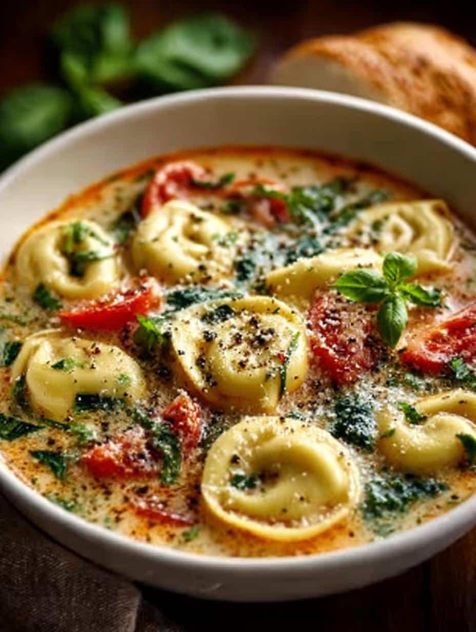 Creamy Tortellini Soup Incredible: 7 Ingredients to Delight - Creamy Tortellini Soup Incredible - additional detail