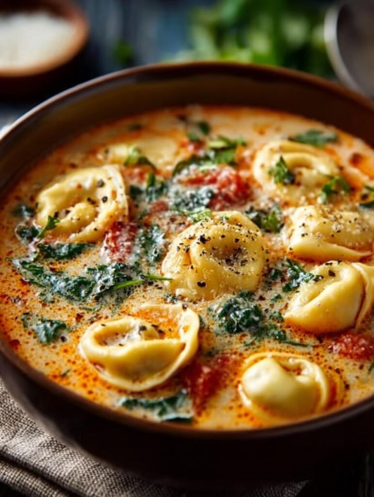 Creamy Tortellini Soup Incredible