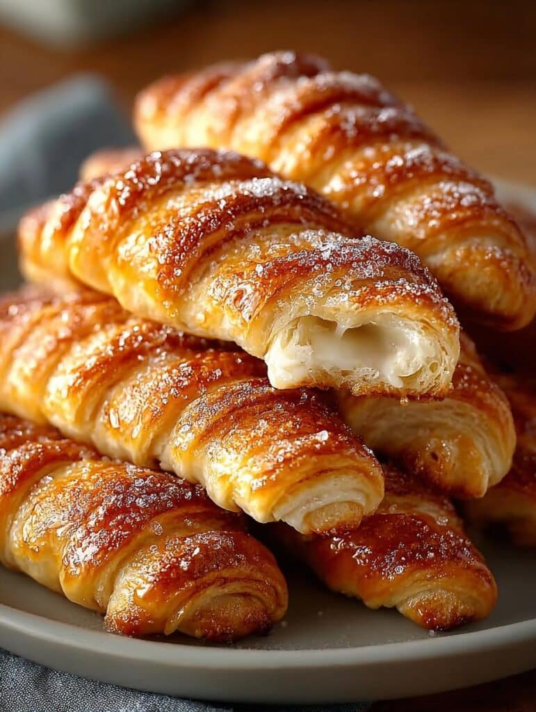 Crescent Roll Cinnamon Twists
