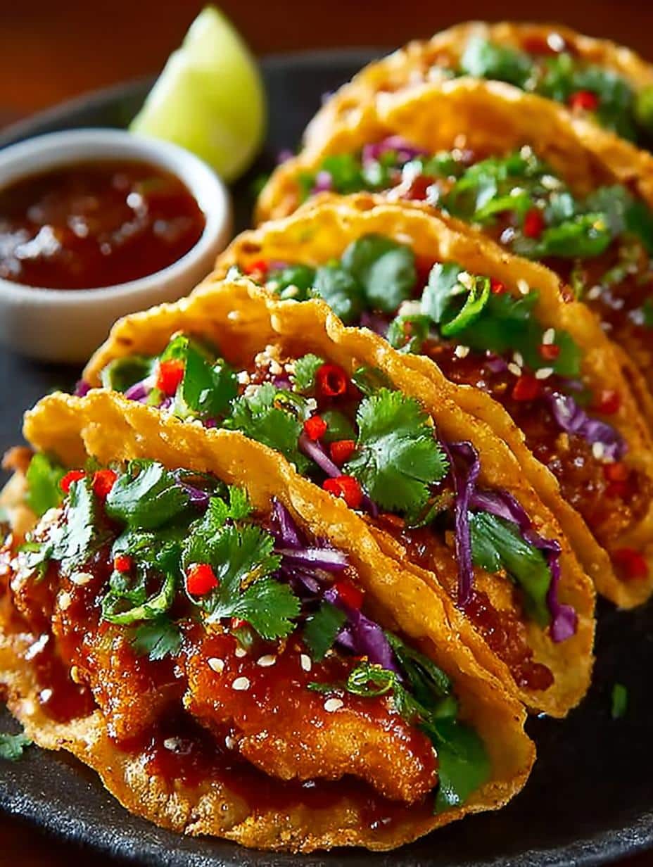 Crispy Chicken Wonton Tacos: 5 Flavorful Ways to Enjoy 1 Crispy Chicken Wonton Tacos