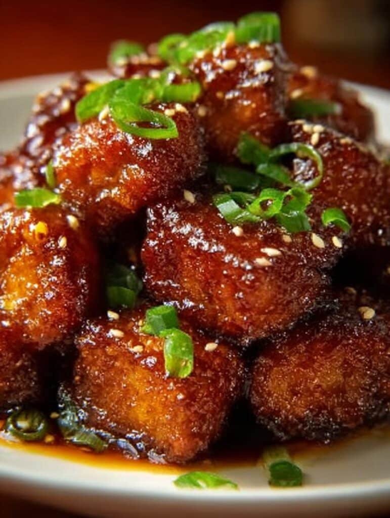Crispy Chinese Honey Garlic