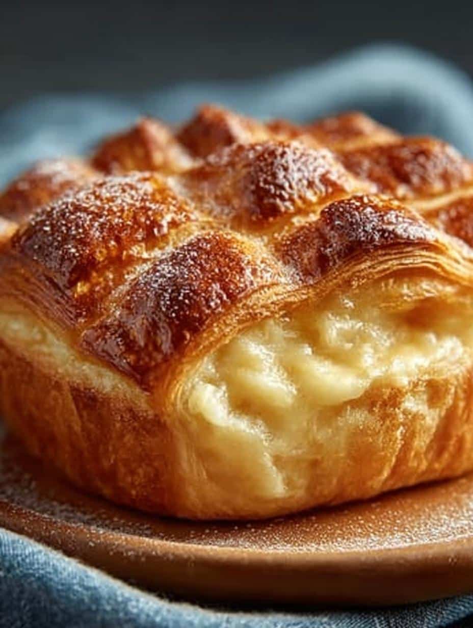 Decadent Buttery Croissant Bread Pudding Recipe 2 Decadent Buttery Croissant Bread Pudding Recipe - Decadent Buttery Croissant Bread - main visual representation