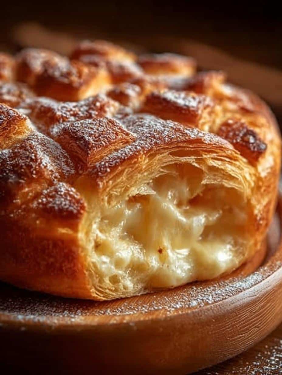 Decadent Buttery Croissant Bread Pudding Recipe 1 Decadent Buttery Croissant Bread