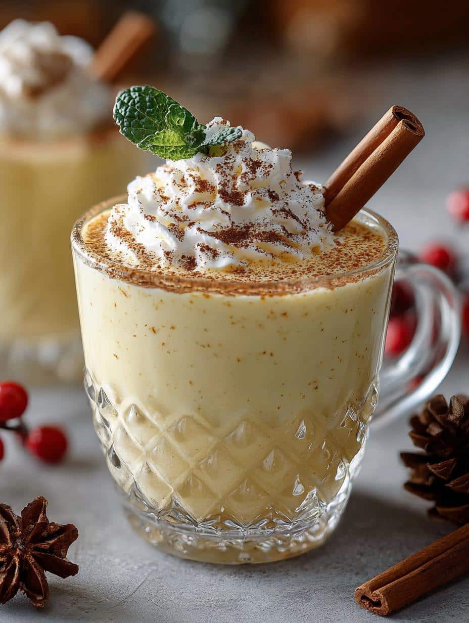 Homemade Eggnog: 7 Steps to a Creamy Holiday Delight - Eggnog - main visual representation