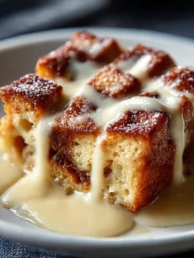 Eggnog Bread Pudding Incredible