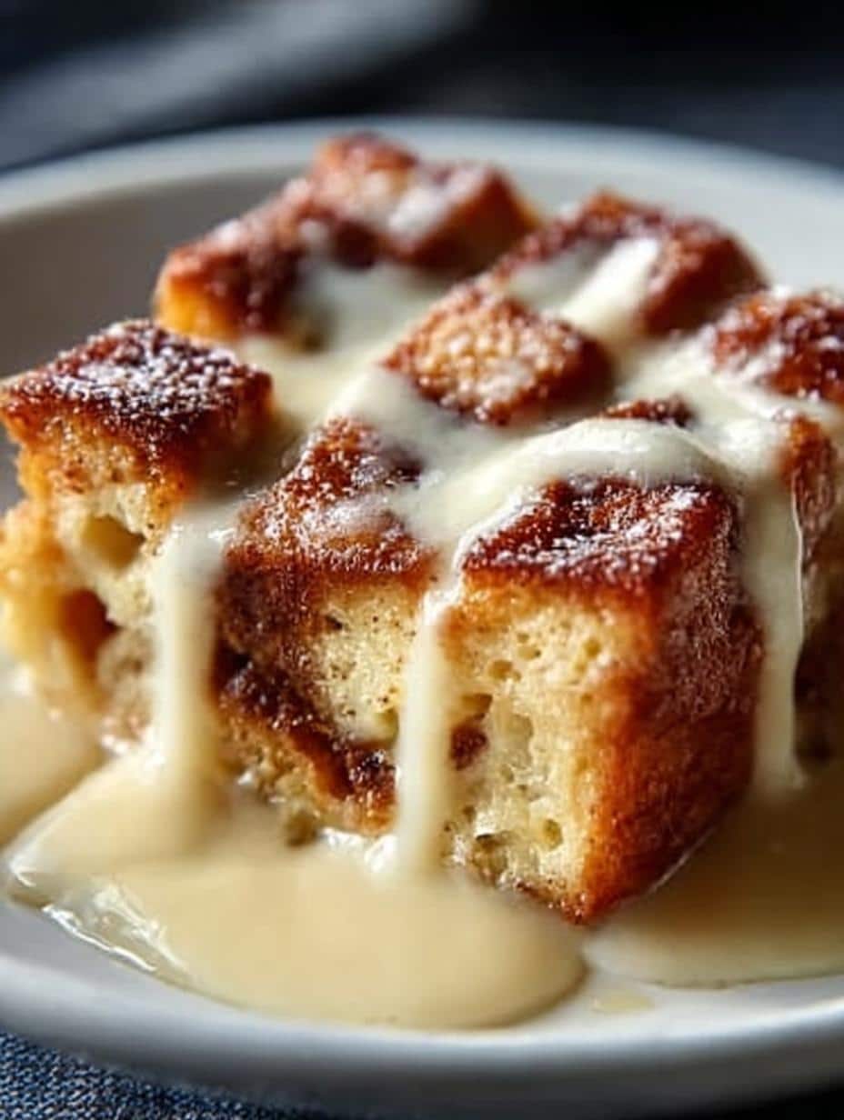 Eggnog Bread Pudding Incredible
