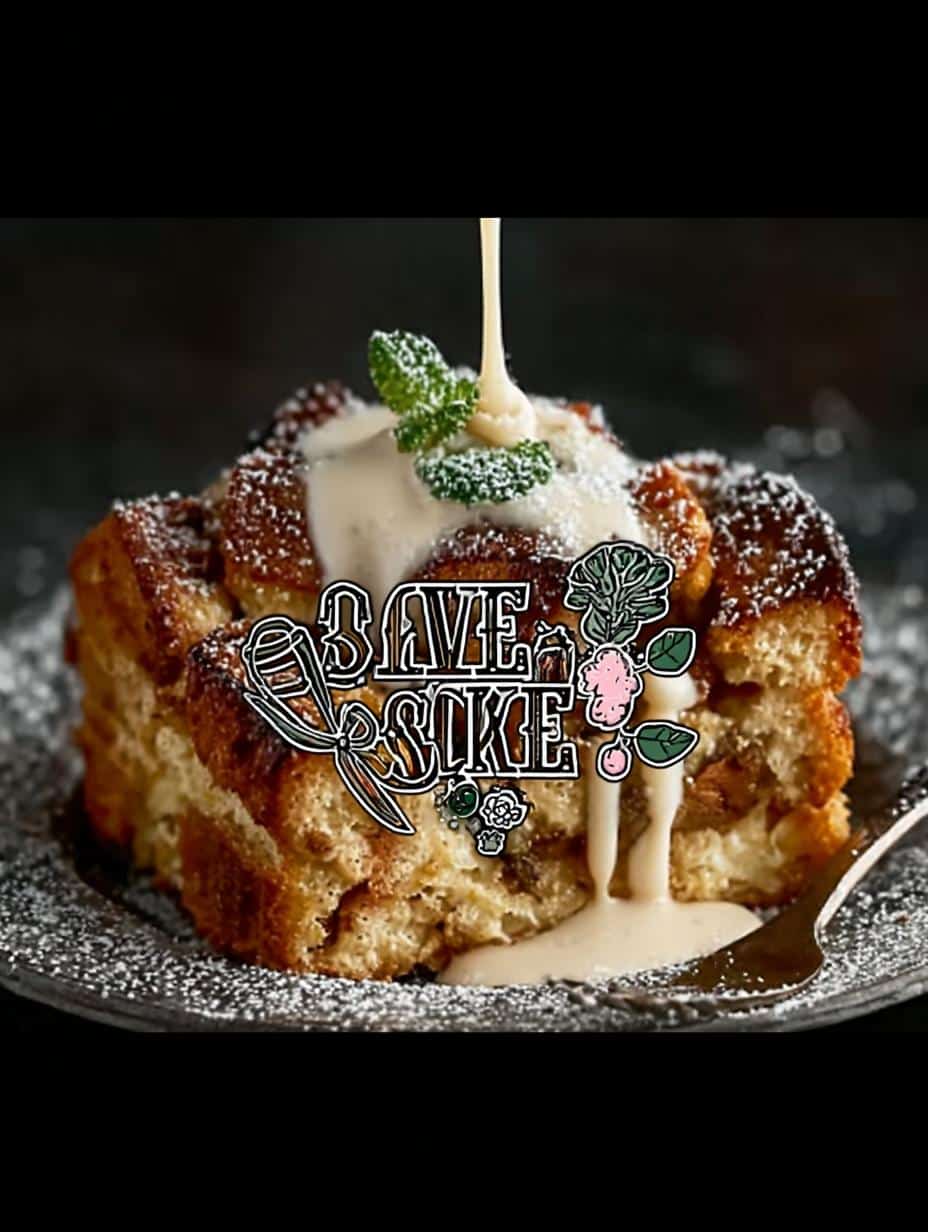 Eggnog Bread Pudding