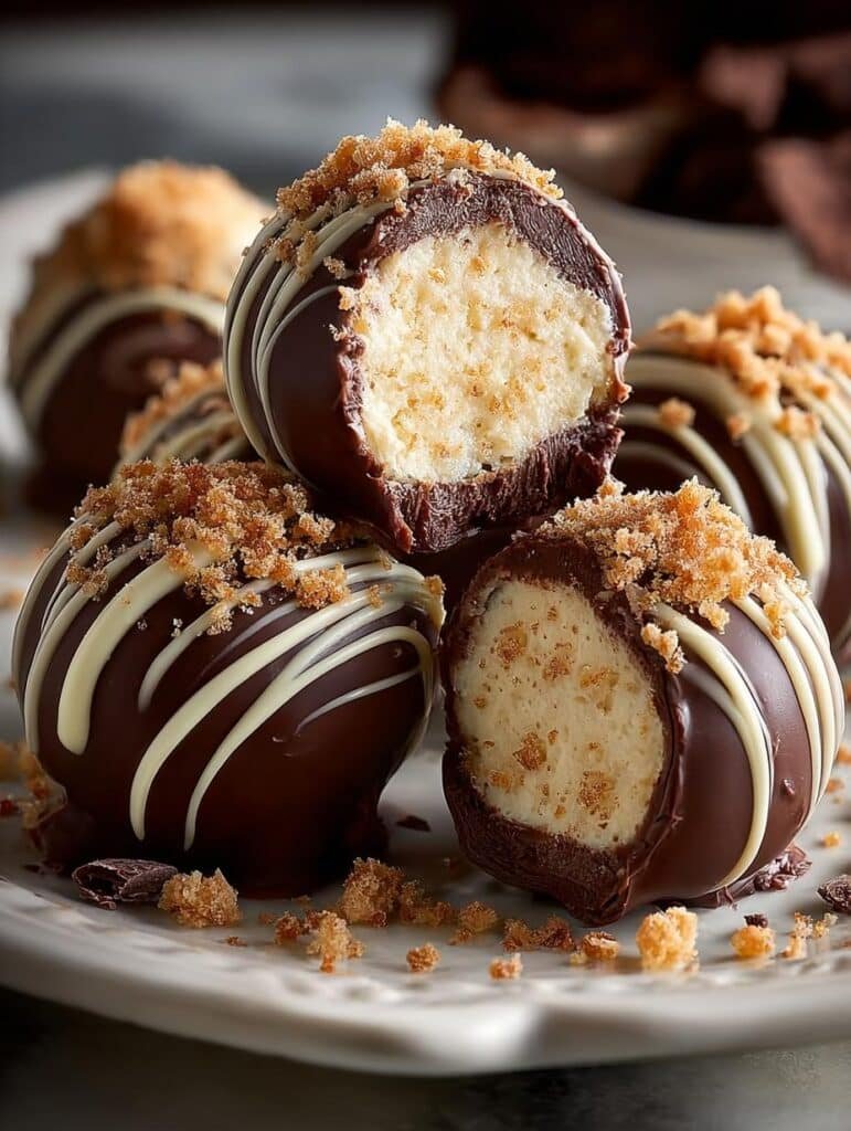 Eggnog Chocolate Truffles