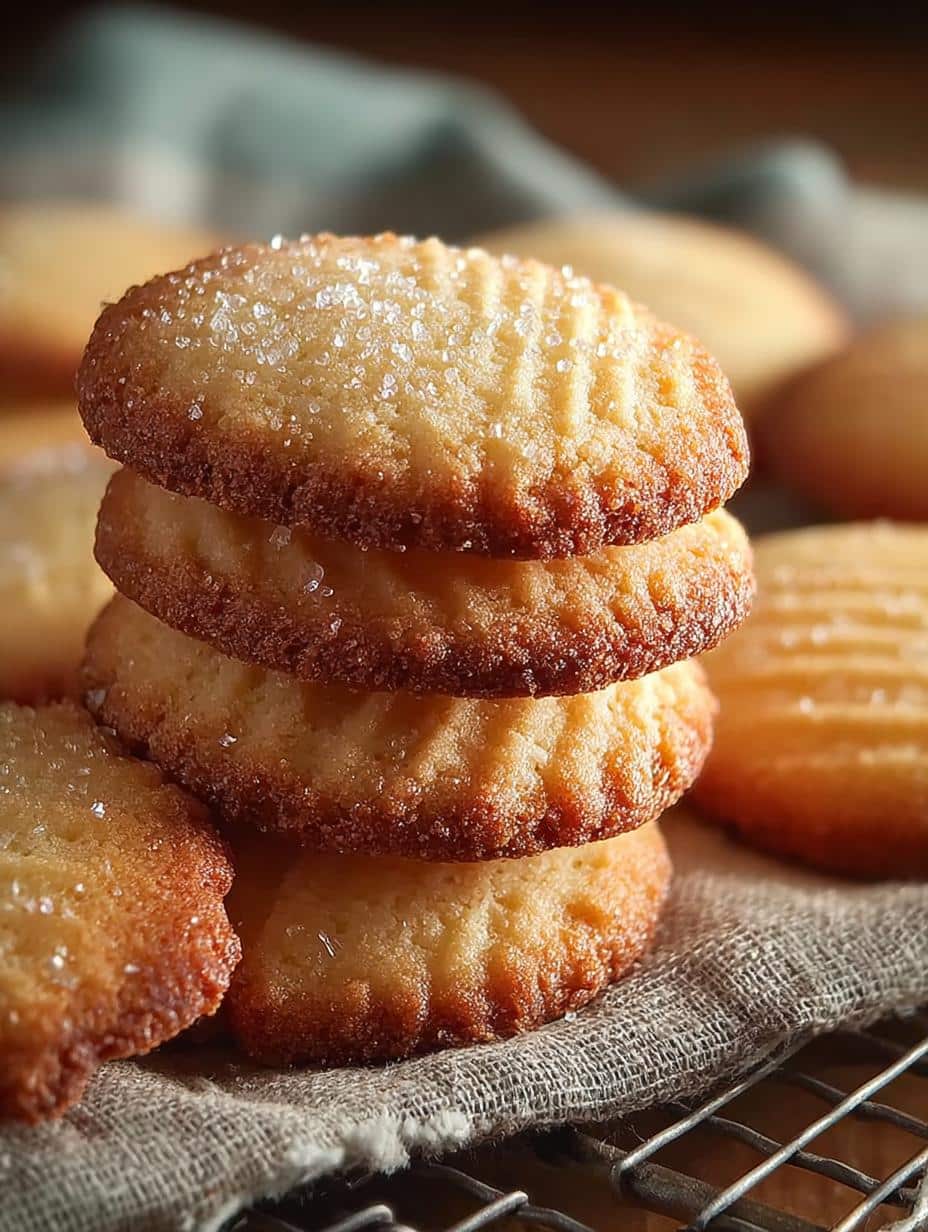 Delightful French Salted Butter Cookies Recipe - French Salted Butter Cookies - main visual representation