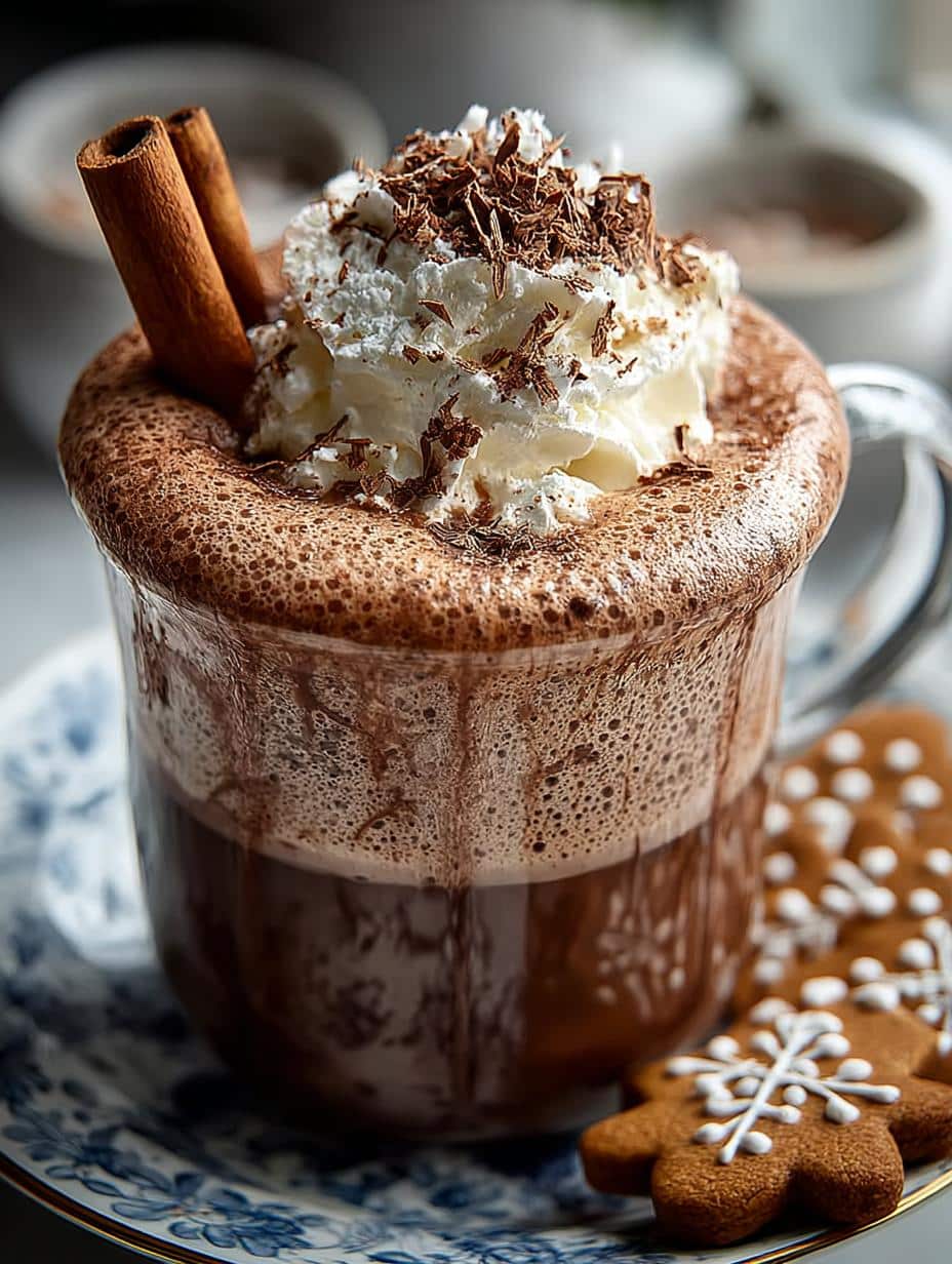 Cozy Gingerbread Hot Chocolate: The Ultimate Winter Treat - Gingerbread Hot Chocolate - additional detail