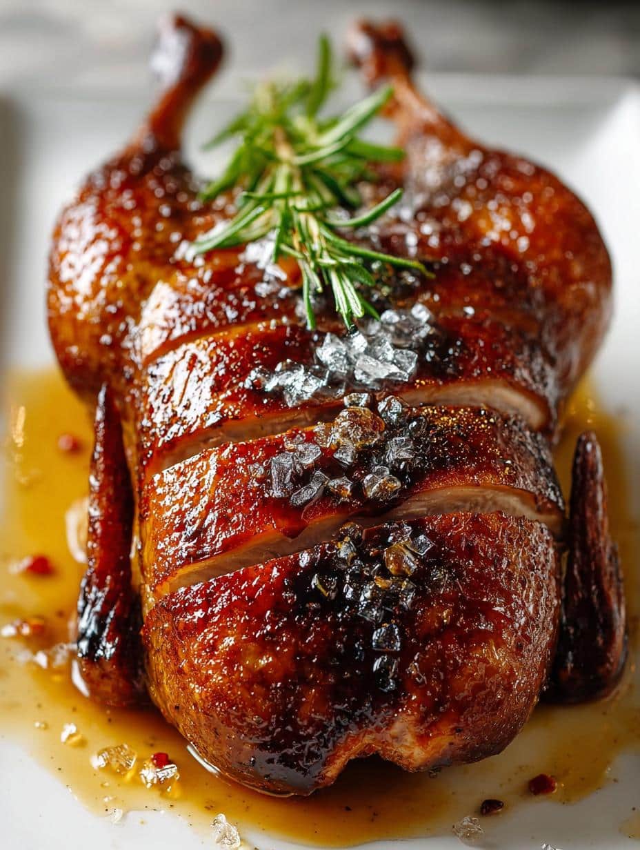 Honey Balsamic Roast Duck: A Flavorful Delight - Honey Balsamic Roast Duck - main visual representation