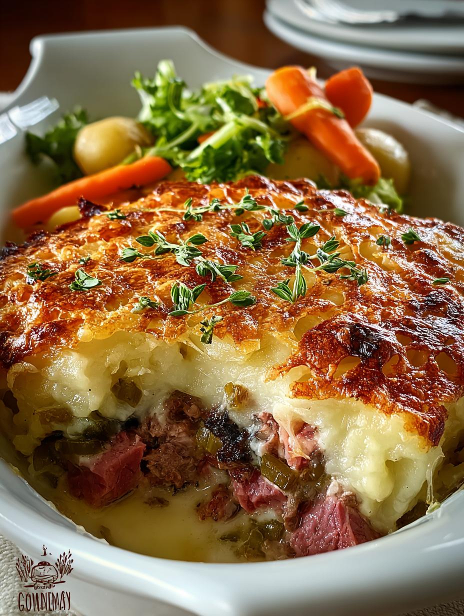 Irresistible Corned Beef Casserole: A Comforting Classic - Irresistible Corned Beef Casserole - additional detail