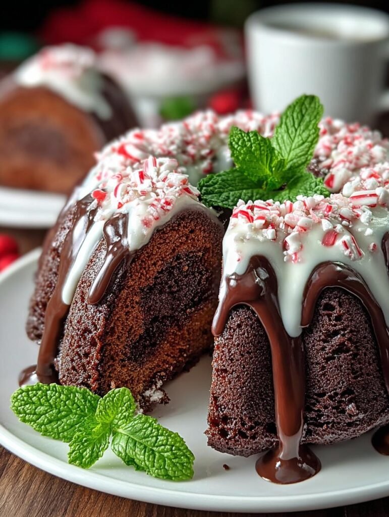 Irresistible Peppermint Mocha Bundt
