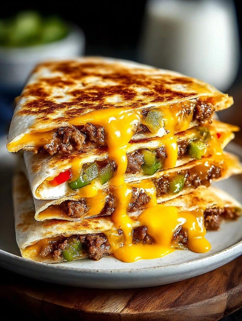 Irresistible Smashburger Quesadillas For