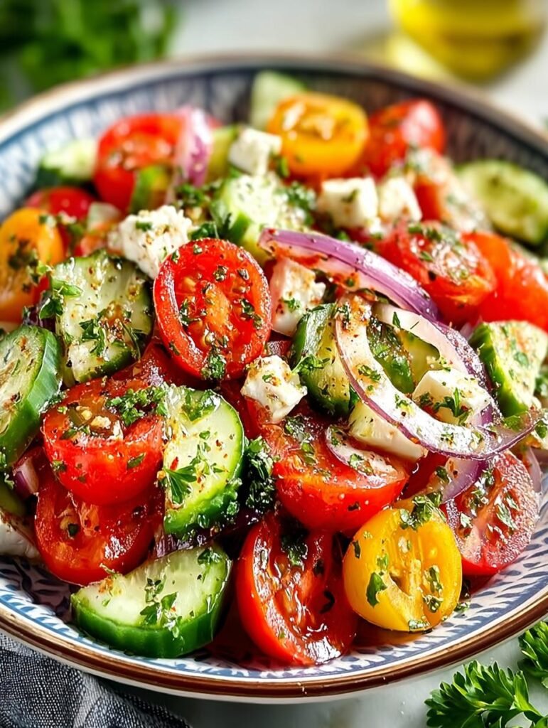 Mediterranean Veggie Salad