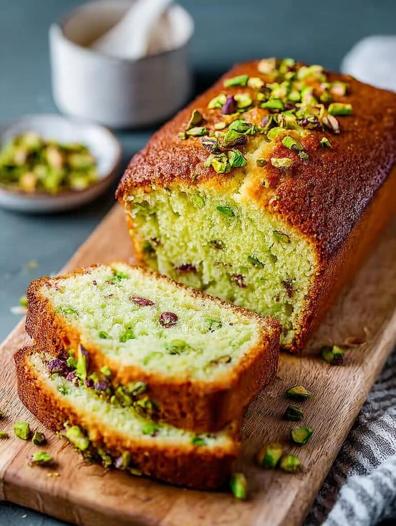Moist Pistachio Bread