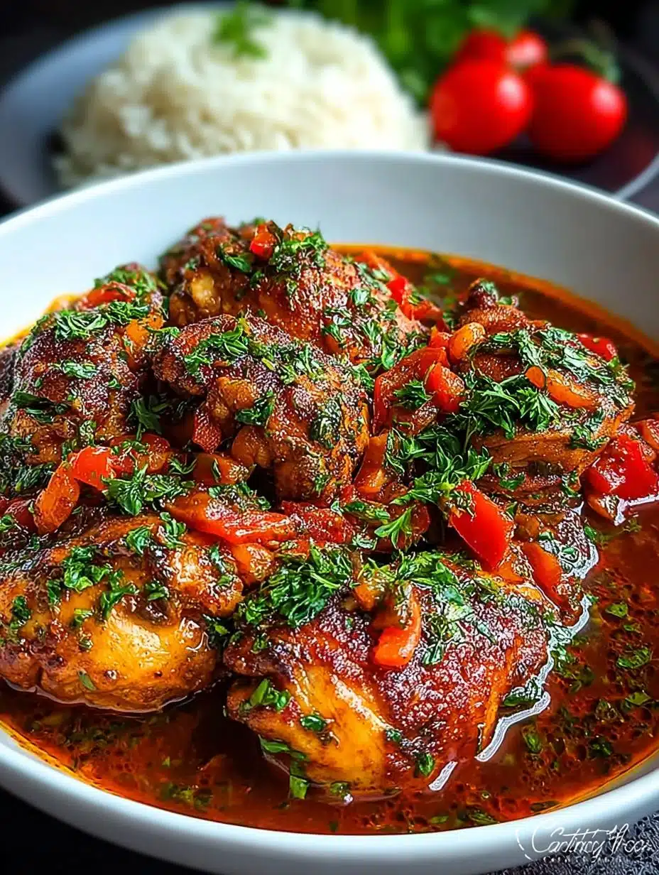 Nigerian Chicken Stew: 7 Bold Flavors You’ll Love - Nigerian Chicken Stew - additional detail