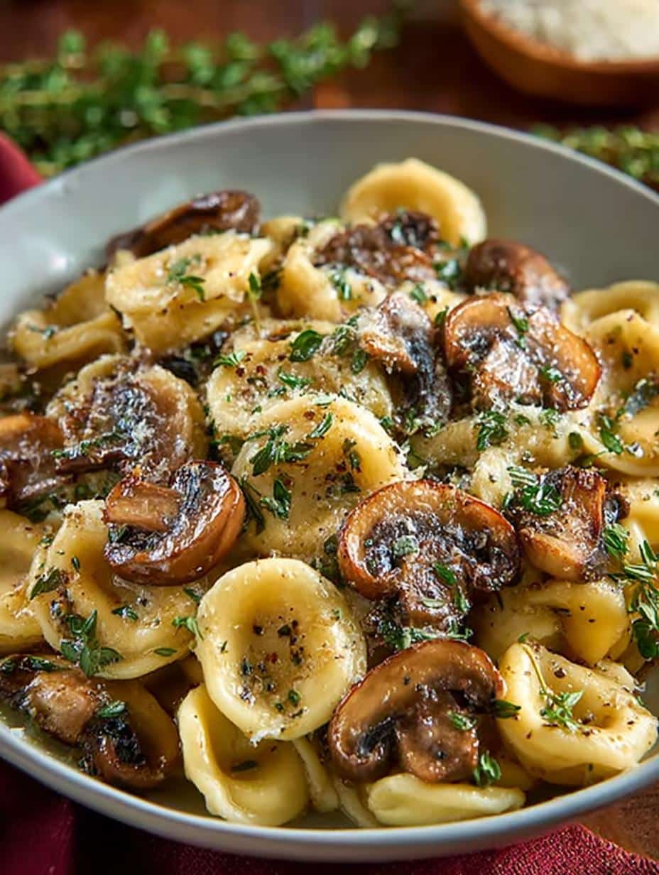 Orecchiette with Mushroom Thyme: 7 Comforting Secrets 2 Orecchiette with Mushroom Thyme: 7 Comforting Secrets - Orecchiette with Mushroom Thyme - main visual representation