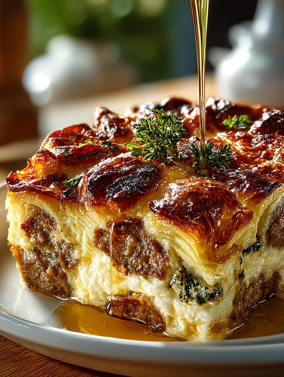 Pancake Sausage Casserole For Breakfast Bliss - Pancake Sausage Casserole For - main visual representation