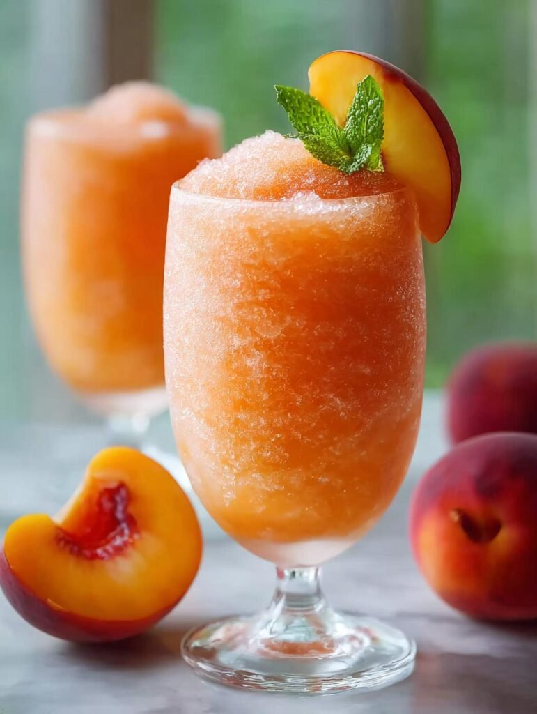 Peach Wine Slushy