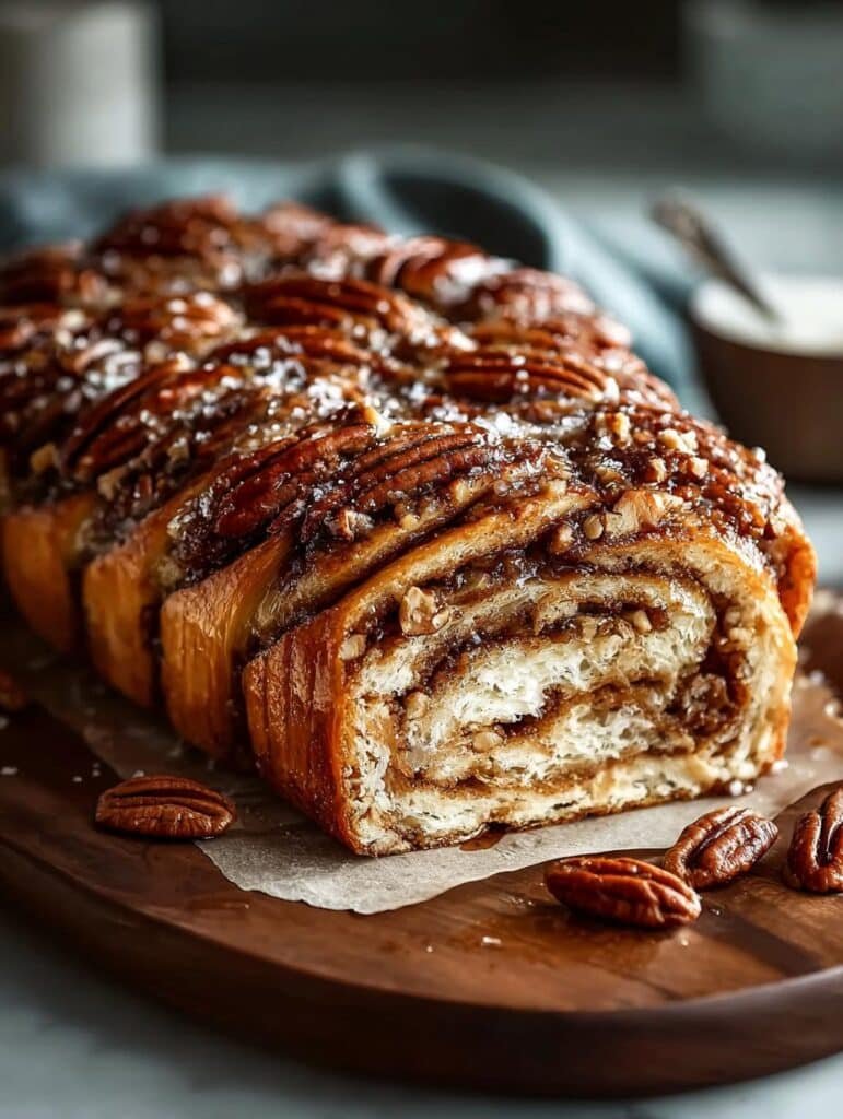 Pecan Pie Babka